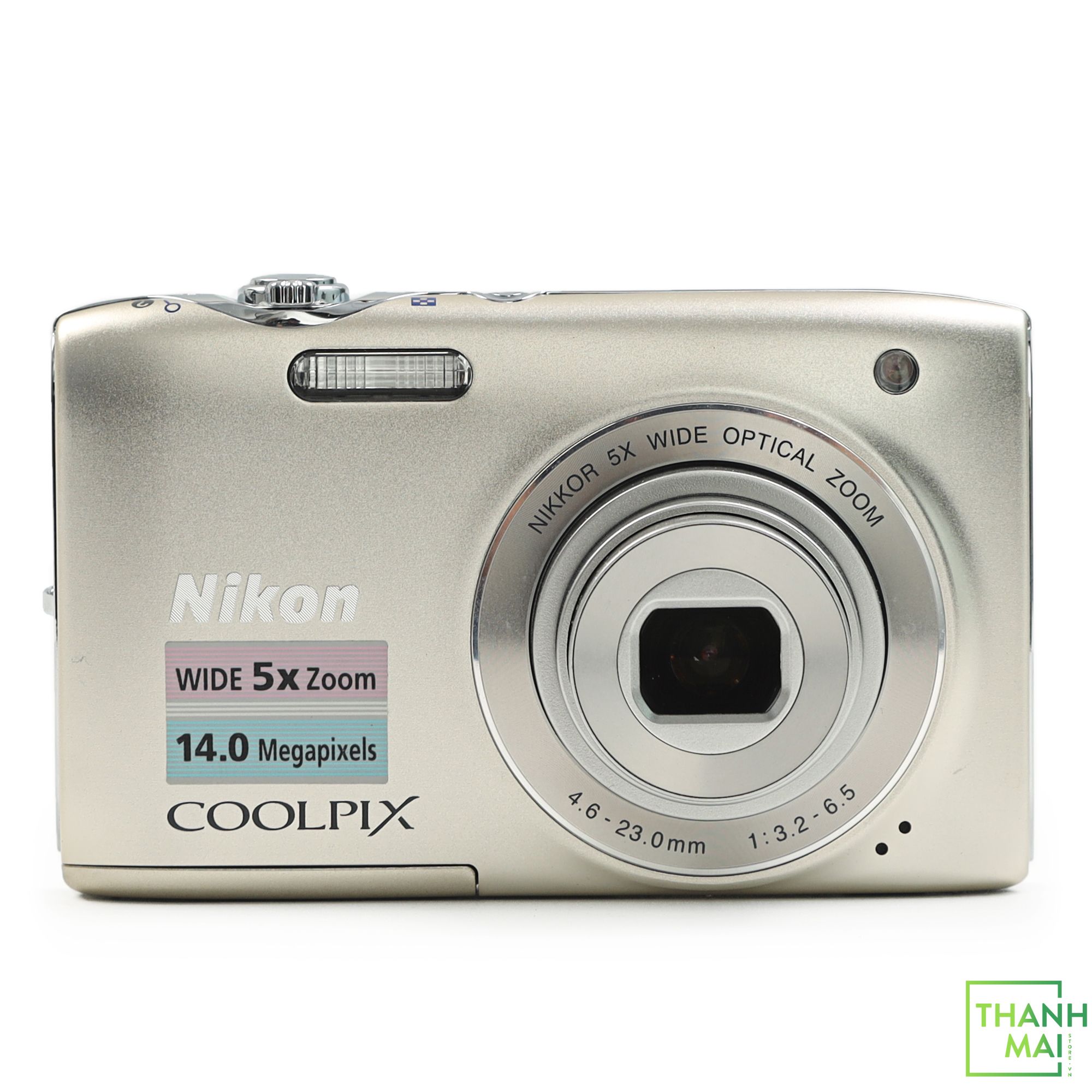 Appareil Photo Numérique Nikon Coolpix S3100 Jaune - Compact 5MP, état Parfait, Occasion