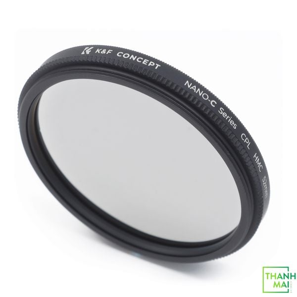 Filter K&F concept NANO-C Series CPL HMC Slim (Circular Polarizer) 52mm