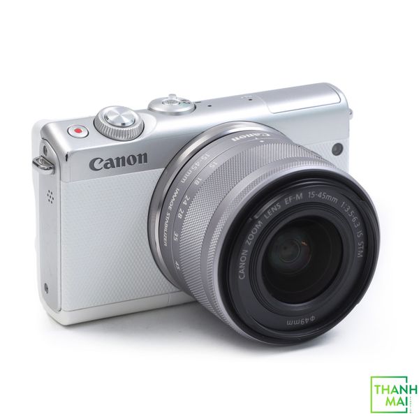 Máy Ảnh Canon EOS M100 kit EF-M 15-45mm F/3.5-6.3 IS STM