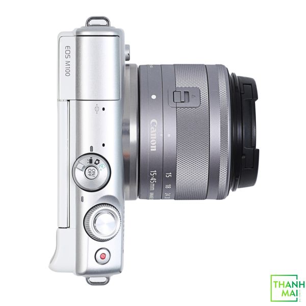 Máy Ảnh Canon EOS M100 kit EF-M 15-45mm F/3.5-6.3 IS STM