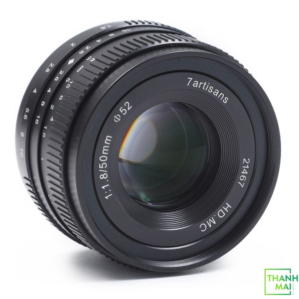 Ống kính 7Artisans 50mm f/1.8 For Fujifilm ( FX Mount )