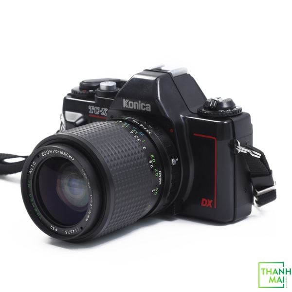 Máy ảnh Film Konica TC-X Kèm YASHICA FX-3 TOPMAN MC ZOOM/C-MACRO 35-70MM.F3.5-4.5
