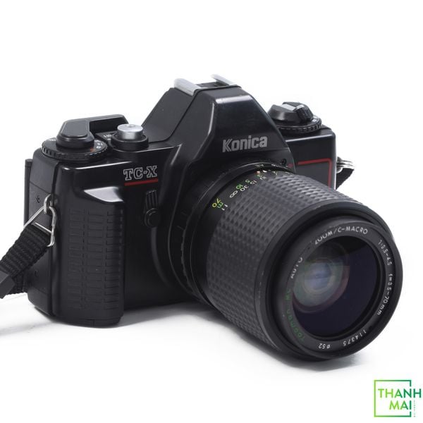 Máy ảnh Film Konica TC-X Kèm YASHICA FX-3 TOPMAN MC ZOOM/C-MACRO 35-70MM.F3.5-4.5