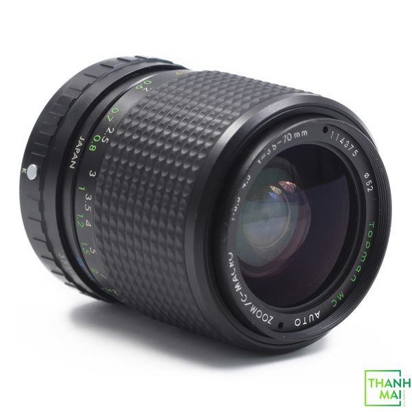 Ống Kính MF YASHICA FX-3 TOPMAN MC ZOOM/C-MACRO 35-70MM.F3.5-4.5 - Ngàm K ( Konica )