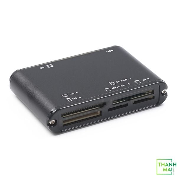 Đầu đọc thẻ nhớ đa năng SSK SCRM025 Card Reader III - Hỗ trợ CF/ M2/ MicroSD/ XD/ SD/ MMC/ MS
