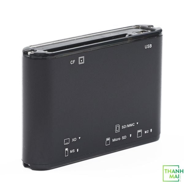 Đầu đọc thẻ nhớ đa năng SSK SCRM025 Card Reader III - Hỗ trợ CF/ M2/ MicroSD/ XD/ SD/ MMC/ MS