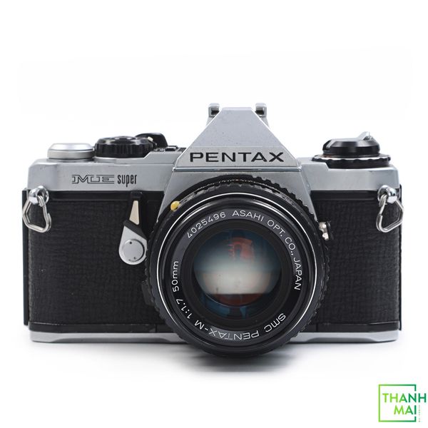 Máy ảnh Film Pentax ME Super kèm Ống Kính SMC Pentax-M 50mm f1.7