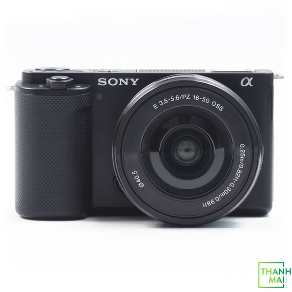 Máy ảnh Sony ZV-E10 kit Sony E PZ 16-50mm F3.5-5.6 OSS (Black)