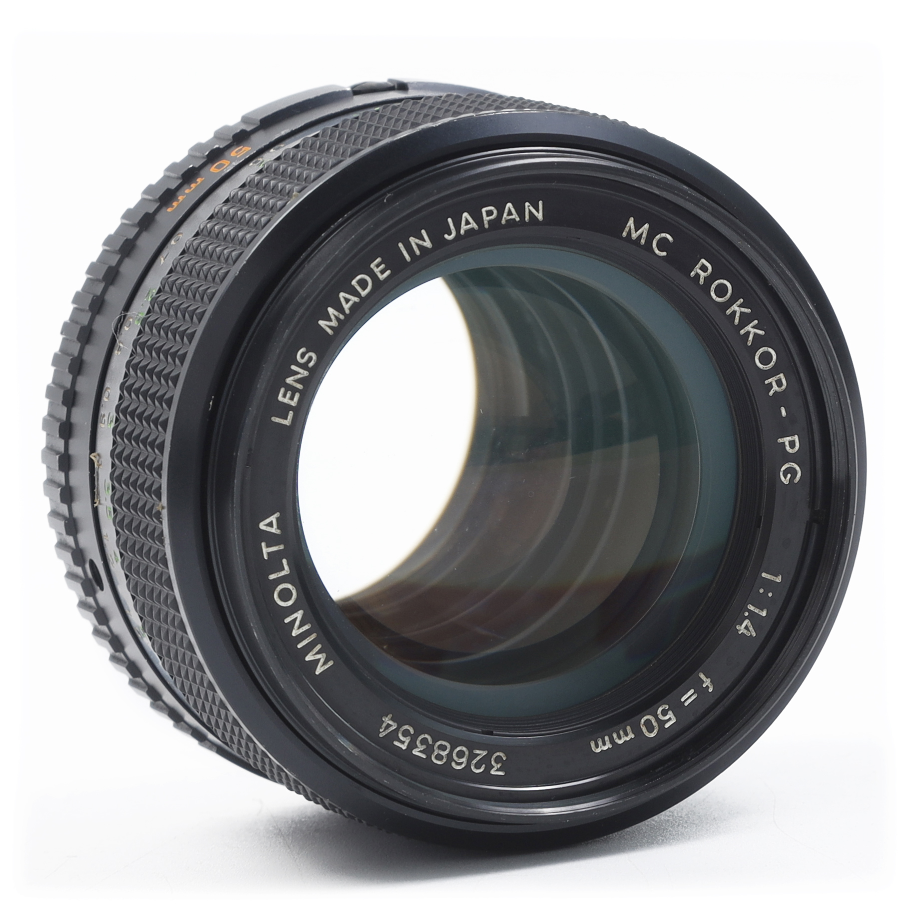【和製貴婦人】MC-ROKKOR PG 50mm F1.4 ミノルタ 338 和製貴婦人】MC-ROKKOR PG 50mm F1.4 ミノルタ 338