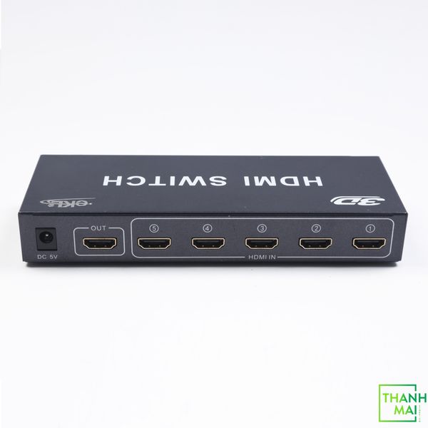 Bộ gộp HDMI 5 vào 1 ra cao cấp EKL-51H