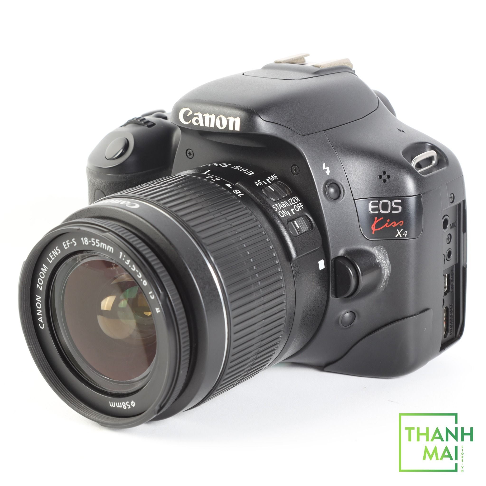 Máy Ảnh Canon EOS Kiss X4 kit 18-55mm F/3.5-5.6 IS II ( 550D ) - Thanh ...