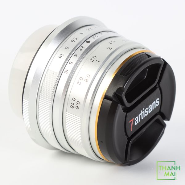 Ống kính 7artisans 25mm f/1.8 For FUJIFILM X-Mount (Silver)