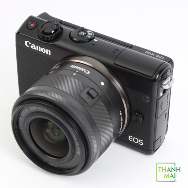Máy Ảnh Canon EOS M100 kit EF-M 15-45mm F/3.5-6.3 IS STM