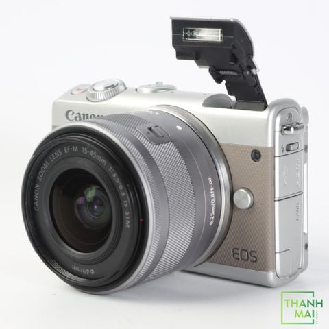 Máy Ảnh Canon EOS M100 kit EF-M 15-45mm F/3.5-6.3 IS STM