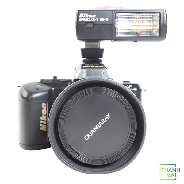 Máy Ảnh Film Nikon N4004 kèm ống kính Quantaray 28-200mm