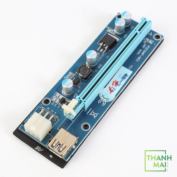 Cáp Riser chuyển đổi PCI-E - 1X sang 16X Ver 9.02a