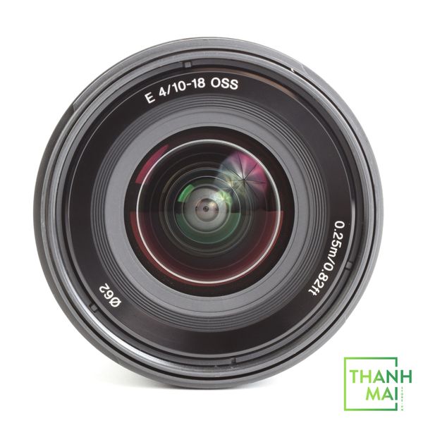 Ống kính Sony E 10-18mm F4 OSS
