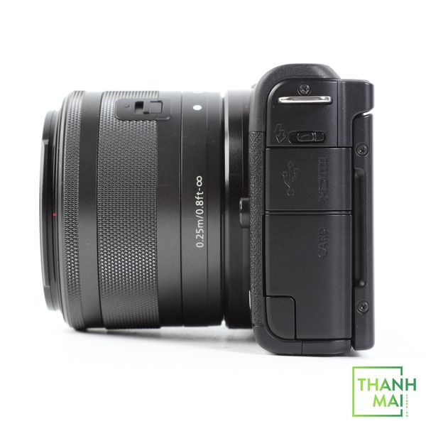Máy Ảnh Canon EOS M200 kit EF-M 15-45mm F/3.5-6.3 IS STM
