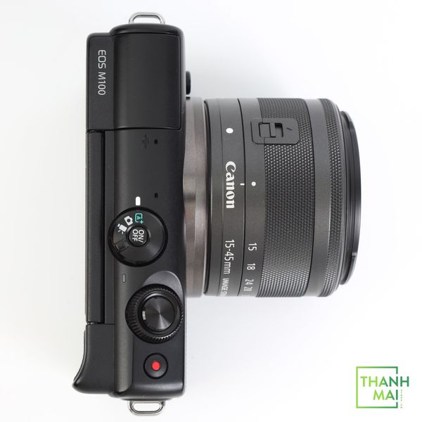 Máy Ảnh Canon EOS M100 kit EF-M 15-45mm F/3.5-6.3 IS STM