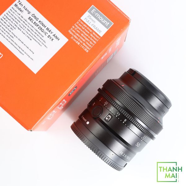 Ống kính Sony FE 50mm f/2.5 G