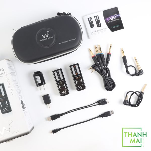 Wi Digital Wi-ALP55 AudioLink Pro Smart Pocket Portable Stereo Digital Wireless Instruments and Audio Monitoring System