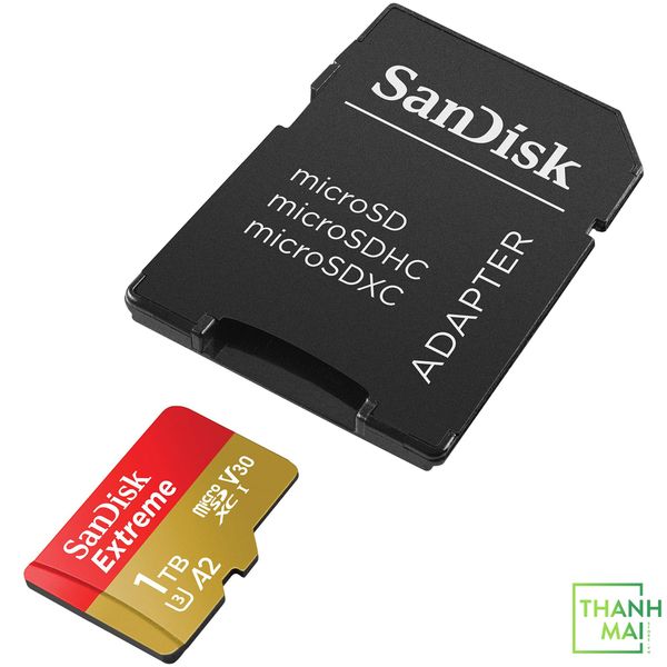 Thẻ Nhớ MicroSDXC SanDisk Extreme V30 A2 1TB 190MB/s SDSQXAV-1T00-GN6MA