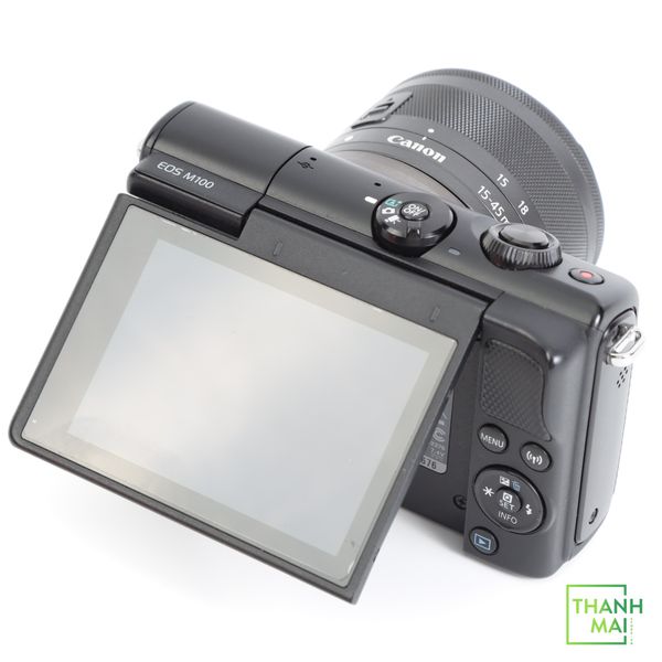 Máy Ảnh Canon EOS M100 kit EF-M 15-45mm F/3.5-6.3 IS STM