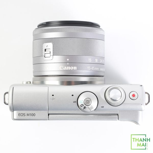 Máy Ảnh Canon EOS M100 kit EF-M 15-45mm F/3.5-6.3 IS STM