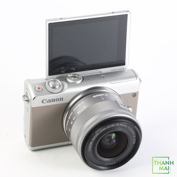 Máy Ảnh Canon EOS M100 kit EF-M 15-45mm F/3.5-6.3 IS STM