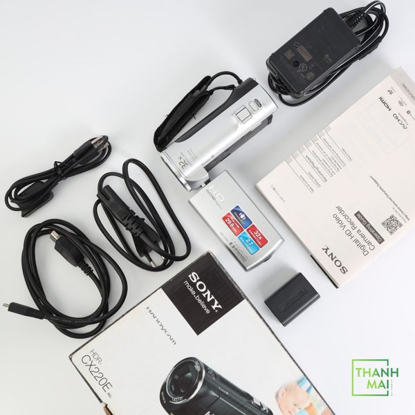 Máy quay phim cầm tay Sony Handycam HDR-CX220E