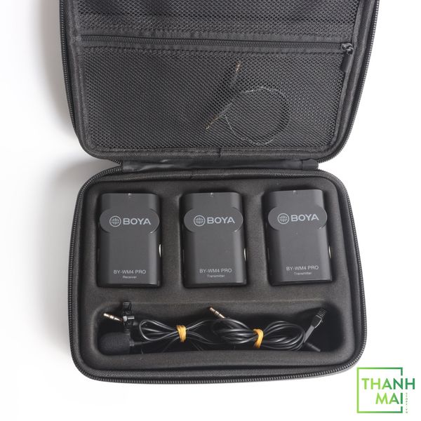 Micro Thu Âm Không Dây BOYA BY – WM4 PRO K2