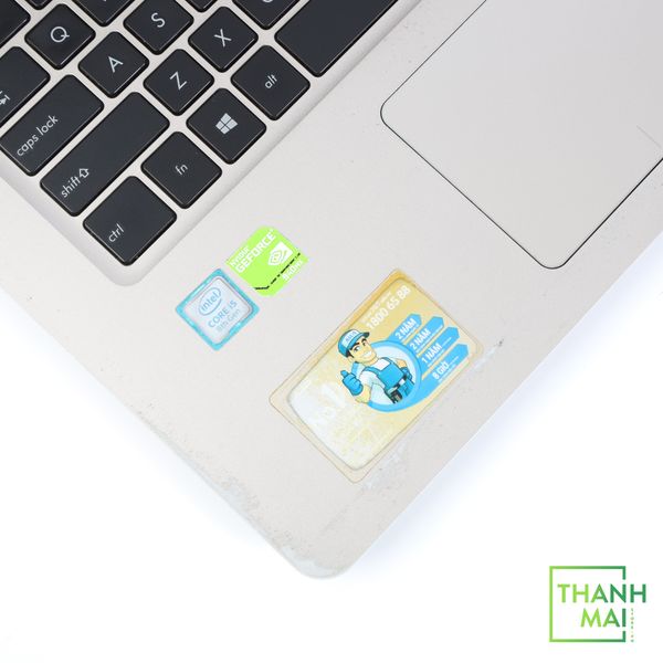 Laptop Asus VivoBook X510UQ i5 8250U/ Ram 8GB/ SSD 128GB + HDD 1TB/ Card rời NVIDIA GeForce 940MX 2 GB/ Win11