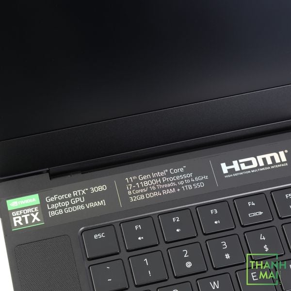Laptop Razer Blade 15 Advanced model ( Mid 2021) RZ09-0409 | Intel Core I7 11800H | Ram 32GB | SSD 1TB | RTX 3080 ( 8GB ) | 15