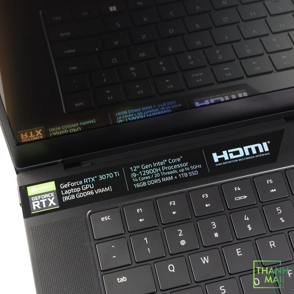 Laptop Razer Blade 15 ( Mid 2022) RZ09-0421 | I7 12800H | Ram 32GB | SSD 1TB | RTX 3080Ti ( 16GB ) | 15.6