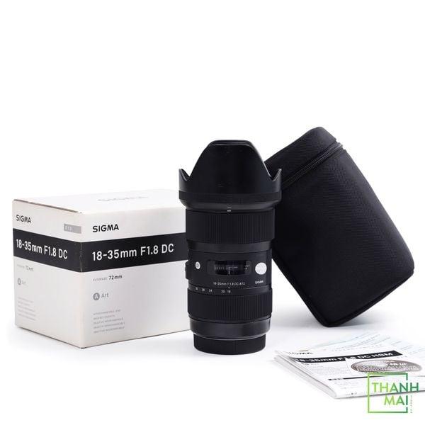 Ống kính Sigma 18-35mm f/1.8 DC HSM Art For Canon