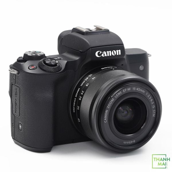 Máy Ảnh Canon EOS M50 Mark II Kit EF-M 15-45mm F/3.5-6.3 IS STM