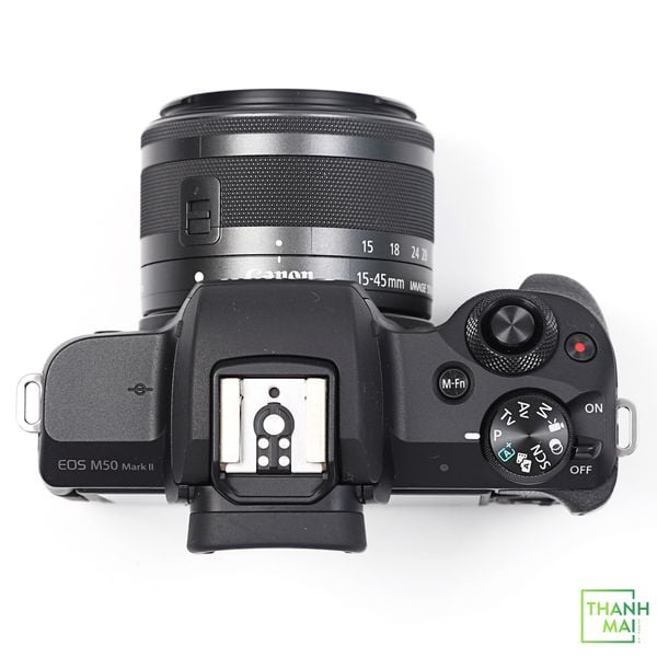 Máy Ảnh Canon EOS M50 Mark II Kit EF-M 15-45mm F/3.5-6.3 IS STM