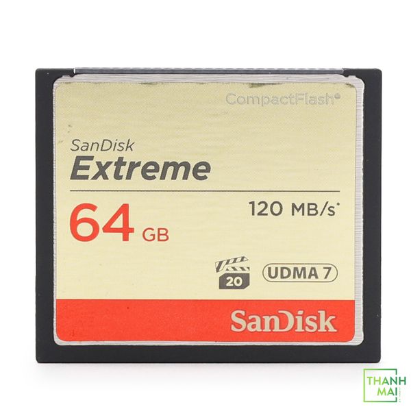 Thẻ Nhớ CompactFlash (CF) SanDisk Extreme 64GB 800X SDCFXSB-064G-G46