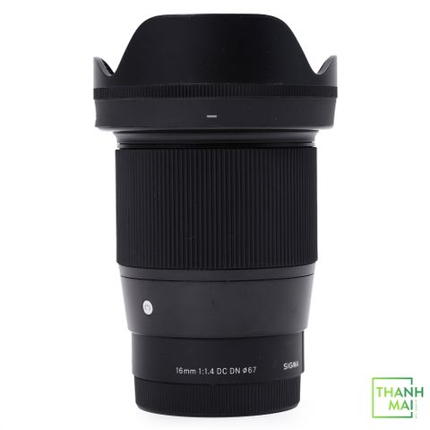 Ống kính Sigma 16mm f/1.4 DC DN Contemporary For Sony | Chính Hãng