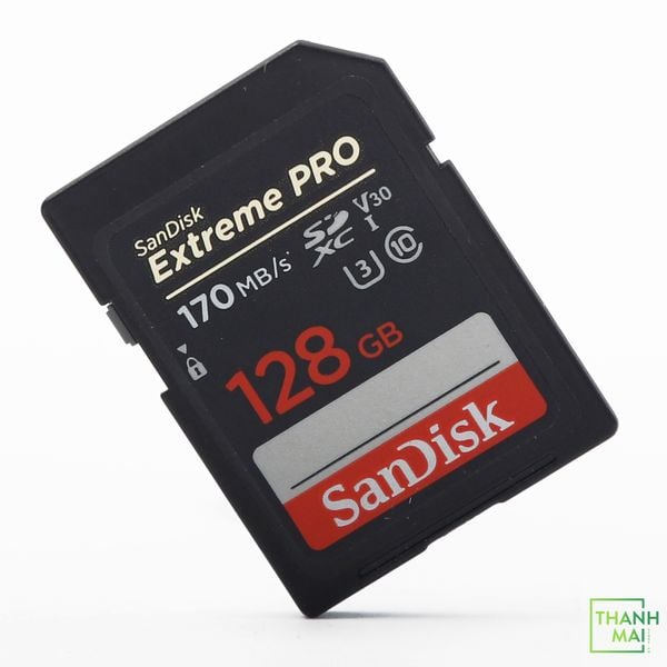 Thẻ nhớ SDXC SanDisk Extreme Pro U3 V30 1133x 128GB 170MB/s | SDSDXXY-128G-GN4IN