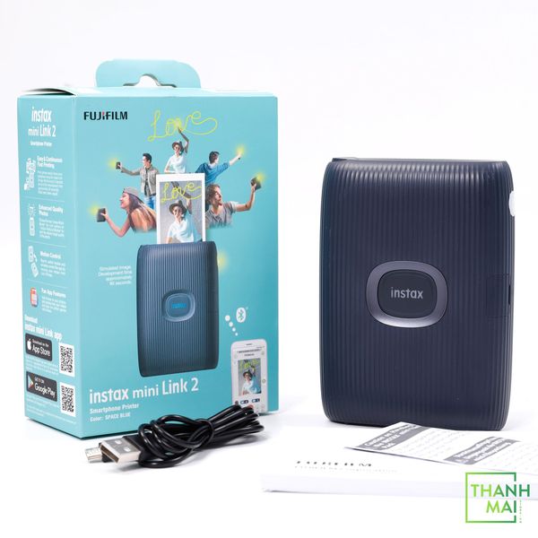Máy in ảnh Fujifilm Instax Mini Link 2 ( SPACE BLUE )