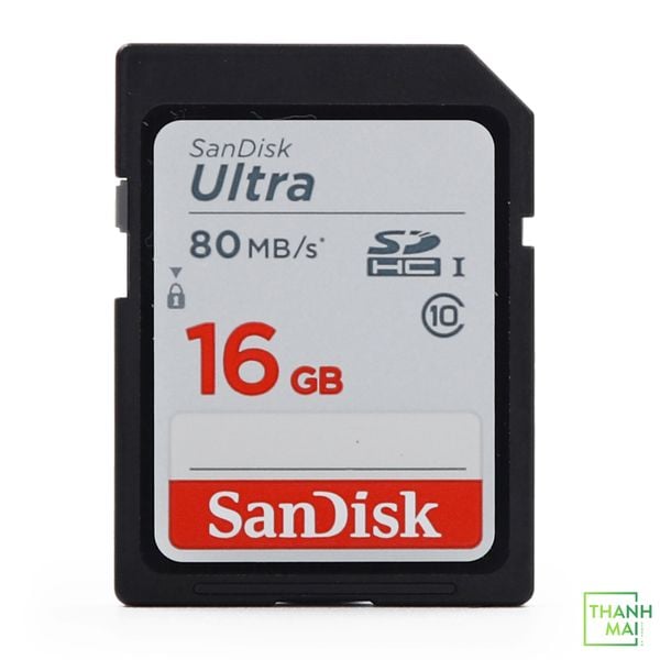 Thẻ nhớ SDHC SanDisk Ultra 533x 16GB 80MB/s | SDSDUNC-016G-GN6IN