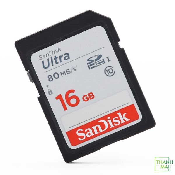 Thẻ nhớ SDHC SanDisk Ultra 533x 16GB 80MB/s | SDSDUNC-016G-GN6IN