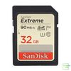 Thẻ nhớ SDHC SanDisk Extreme U3 V30 600X 32GB 90MB/s SDSDXVE-032G-GNCIN