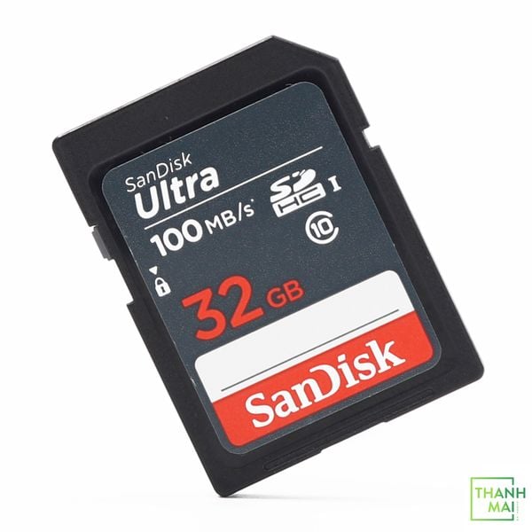 Thẻ nhớ SD Sandisk Ultra SDHC UHS-1 Class 10 32GB 100Mb/s | SDSDUNR-032G-GN3IN
