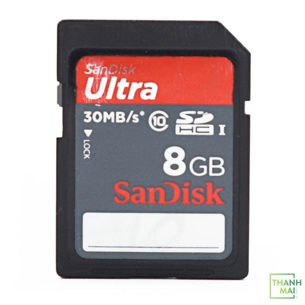 Thẻ nhớ SD Sandisk Ultra 8GB Class10 - 30Mb/s