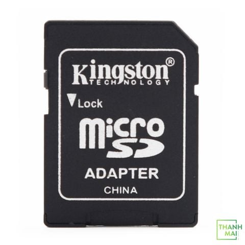 Adapter MicroSD to SD Kingston | Áo Thẻ Kingston Chuyển Đổi Thẻ Nhớ Micro SD Sang Thẻ Nhớ SD