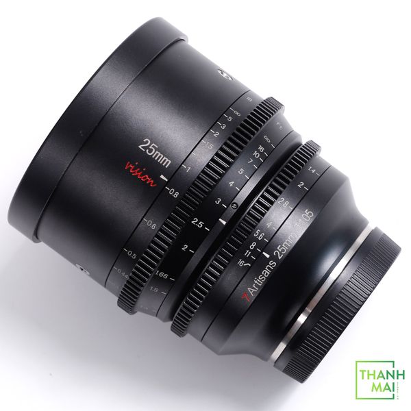 Ống kính 7Artisans 25mm T1.05 Vision Cine Lens For Sony E Mount