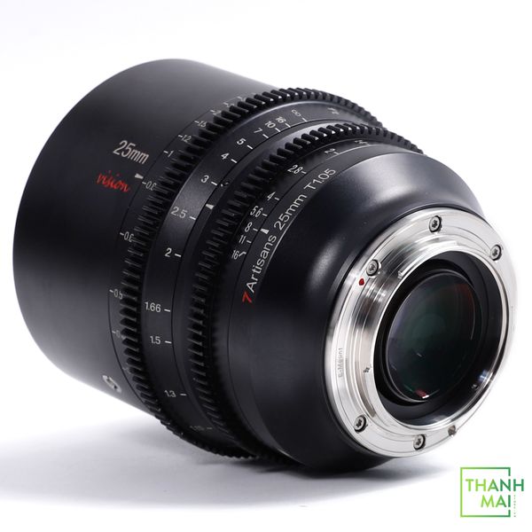 Ống kính 7Artisans 25mm T1.05 Vision Cine Lens For Sony E Mount