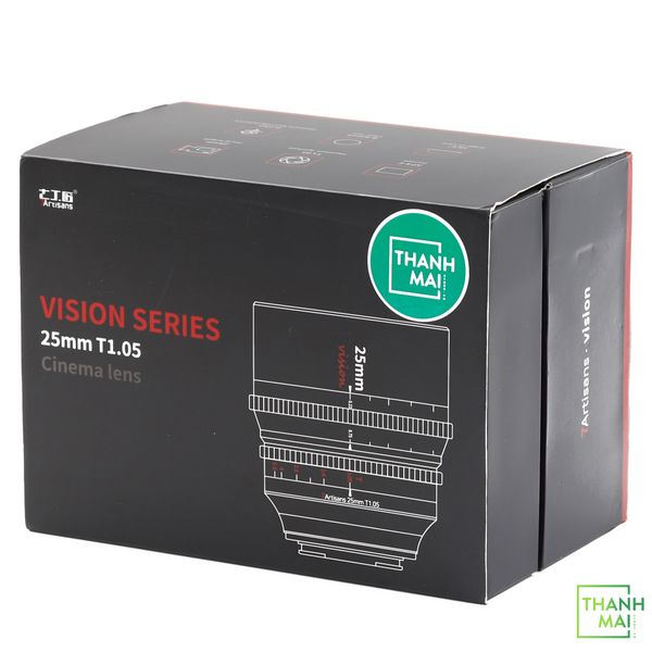 Ống kính 7Artisans 25mm T1.05 - Cine Lens For L Mount